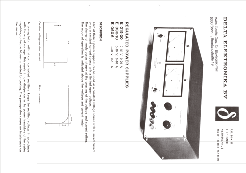 High Efficiency Linear Power Supply EK 030-10; Delta Elektronika, (ID = 2656252) Power-S