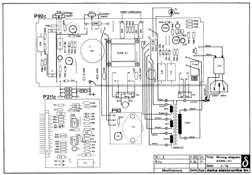 Linear Laboratory Power Supplies E0300-0,1; Delta Elektronika, (ID = 2492425) Equipment