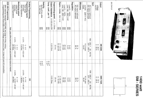 Stromversorgung SM3540D; Delta Elektronika, (ID = 157767) Equipment