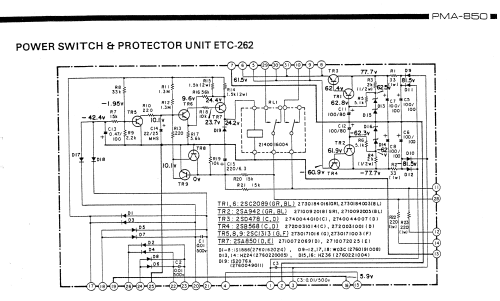 Precision Audio Component PMA-850; Denon Marke / brand (ID = 1912122) Ampl/Mixer