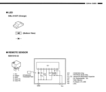 Precision Audio Component / Double Cassette Deck DRW-585; Denon Marke / brand (ID = 1896589) R-Player