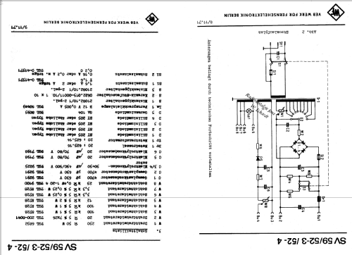 Stromversorgungsgerät SV 59/52 -3; Werk für (ID = 384096) Power-S