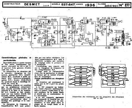 547; Desmet, SGER S.G.E.R (ID = 819398) Radio