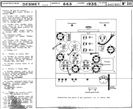 663; Desmet, SGER S.G.E.R (ID = 217725) Radio
