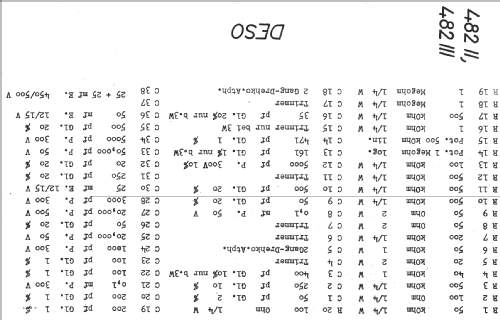 482 II; Deso, Dewald & Sohn, (ID = 17239) Radio