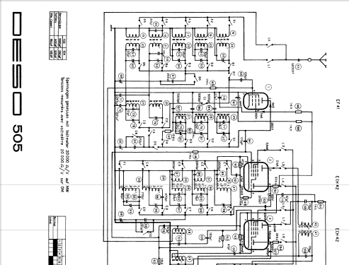 Jubiläum 505D; Deso, Dewald & Sohn, (ID = 2517899) Radio