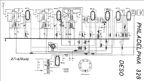 Philadelphia-Sc 328 Schr.; Deso, Dewald & Sohn, (ID = 17028) Radio