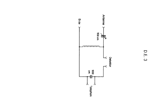 Detektor-Empfänger DE3; DeTeWe (ID = 203546) Cristallo