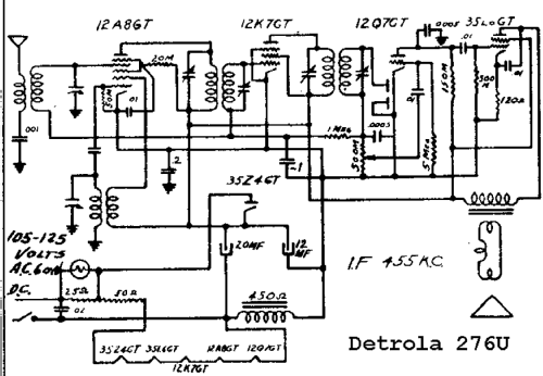 276U Super Pee-Wee; Detrola; Detroit MI (ID = 299588) Radio