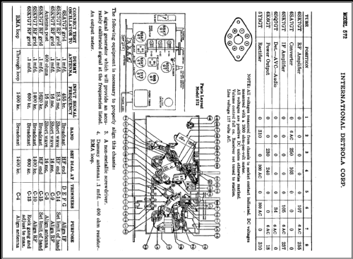 572 ; Detrola; Detroit MI (ID = 466278) Radio