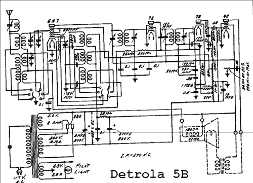 5B ; Detrola; Detroit MI (ID = 298264) Radio