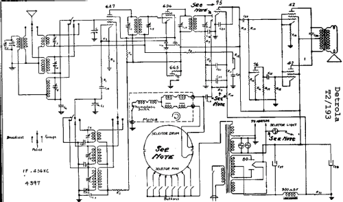 T2 193 Series; Detrola; Detroit MI (ID = 298652) Radio