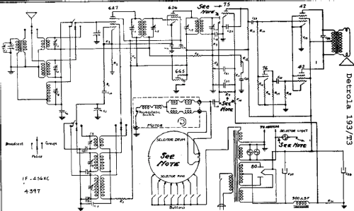 T3 'Electric Tuning' 193 Series; Detrola; Detroit MI (ID = 298543) Radio