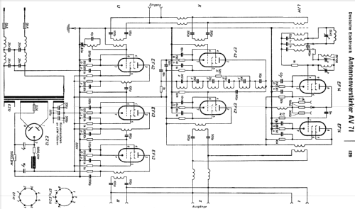 Antennenverstärker AV71; Deutsche Elektronik (ID = 1695917) HF-Verst.