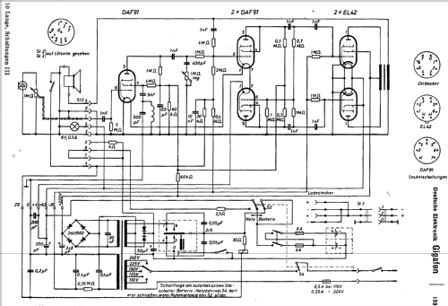 Blaupunkt Elektronik Gigafon; Deutsche Elektronik (ID = 653767) Ampl/Mixer