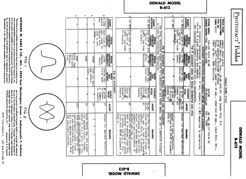 B-612 ; DeWald Radio Mfg. (ID = 994812) Adaptor