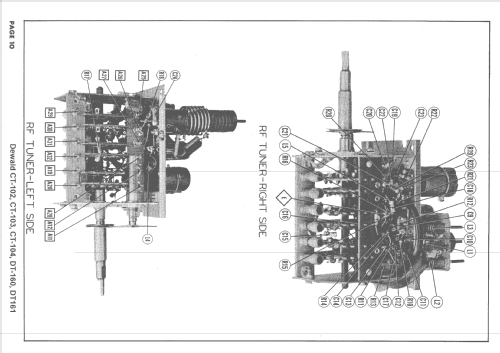 CT-102 ; DeWald Radio Mfg. (ID = 1549489) Television