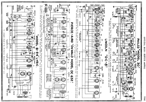 DC 632 ; DeWald Radio Mfg. (ID = 1801666) Radio