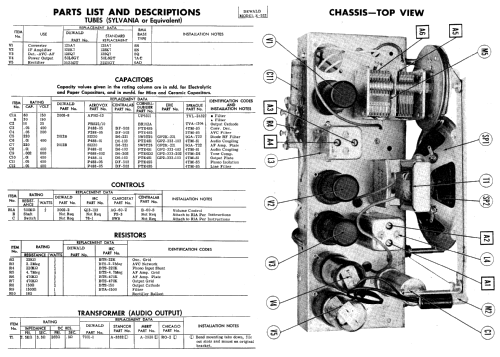 E522 ; DeWald Radio Mfg. (ID = 557197) Radio