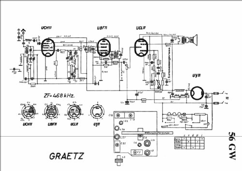 Graetz 56GW; Divatcsarnok brand; (ID = 2566510) Radio