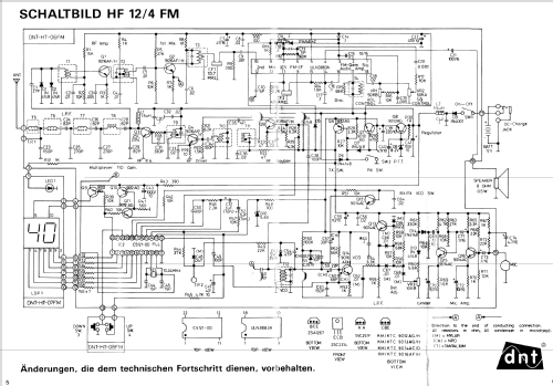 CB-Handfunksprechgerät HF12/4; DNT Drahtlose (ID = 1621921) CB-Funk