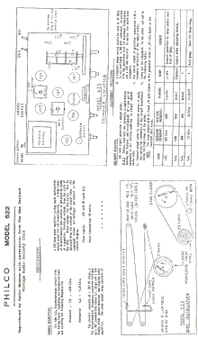 Philco 622; Dominion Radio & (ID = 2754443) Radio