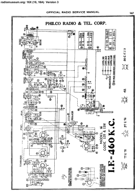 Philco 16X; Dominion Radio & (ID = 2962254) Radio