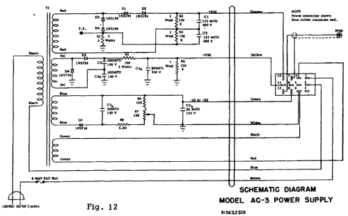 Power Supply AC-3; Drake, R.L. (ID = 367578) Aliment.