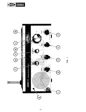 Communications Receiver SSR-1; Drake, R.L. (ID = 2944481) Amateur-R