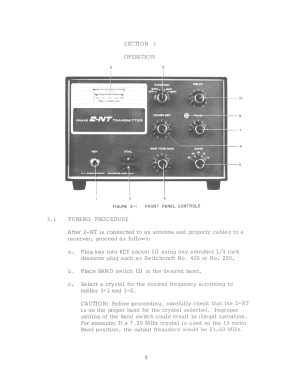 CW Transmitter 2-NT; Drake Company, R. L. (ID = 3022629) Amateur-T