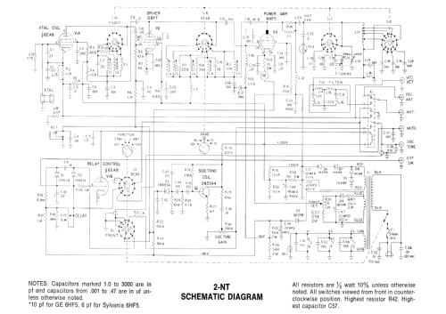 CW Transmitter 2-NT; Drake Company, R. L. (ID = 405977) Amateur-T