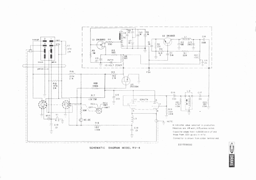 Remote VFO RV-4; Drake, R.L. (ID = 1210461) Amateur-D