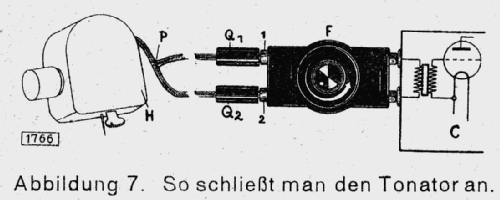Dralowid-Tonator Elektroschalldose D.T.2; Dralowid-Werk (ID = 1584500) Mikrofon/TA