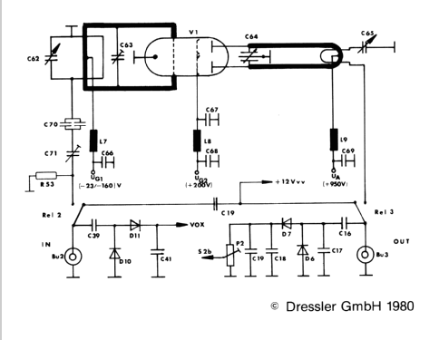 VHF Linear Amplifier D200C; Dressler (ID = 503931) Amateur-D