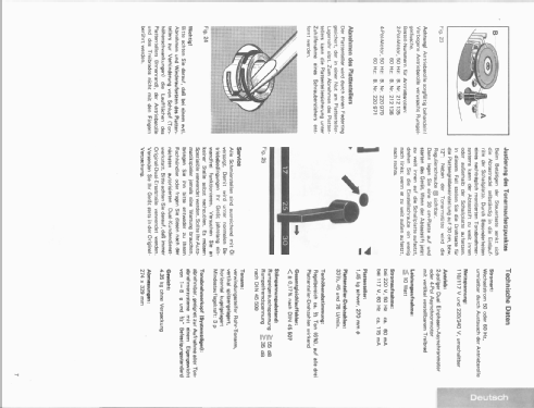 Automatikspieler - Tocadiscos automático 1211; Dual, Gebr. (ID = 2112138) Ton-Bild