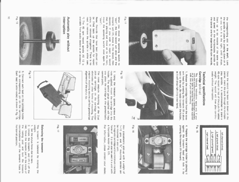 Automatikspieler - Tocadiscos automático 1211; Dual, Gebr. (ID = 2112143) Ton-Bild