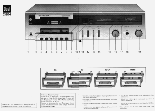 C804; Dual, Gebr. (ID = 2070756) Enrég.-R