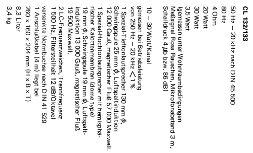 CL132; Dual, Gebr. (ID = 1061869) Parleur