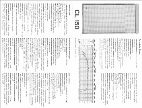 CL150; Dual, Gebr. (ID = 874389) Parleur