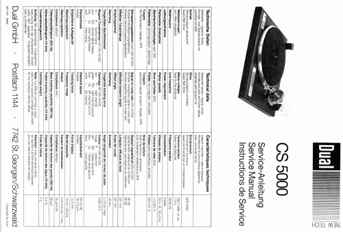 CS5000; Dual, Gebr. (ID = 1371560) R-Player