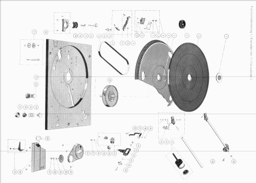 Semi-Automatic Belt-Drive Turntable CS505; Dual, Gebr. (ID = 2069387) Enrég.-R