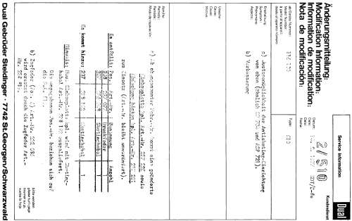 CS-510; Dual, Gebr. (ID = 964118) Enrég.-R