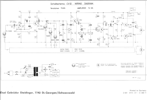 CV12; Dual, Gebr. (ID = 397492) Ampl/Mixer