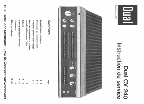 CV 240; Dual, Gebr. (ID = 311527) Ampl/Mixer