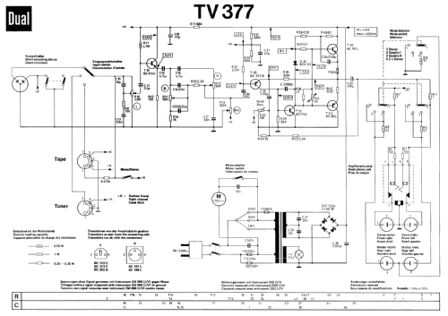 HS130 Ch= Dual 1224 + TV377; Dual, Gebr. (ID = 417042) R-Player