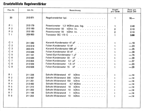 Verstärker TV71; Dual, Gebr. (ID = 1761672) Ampl/Mixer