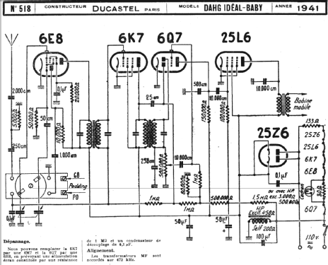 DAHG Ideal Baby ; Ducastel Frères DAHG (ID = 220379) Radio