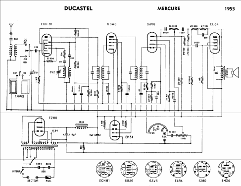 Mercure ; Ducastel Frères DAHG (ID = 276795) Radio