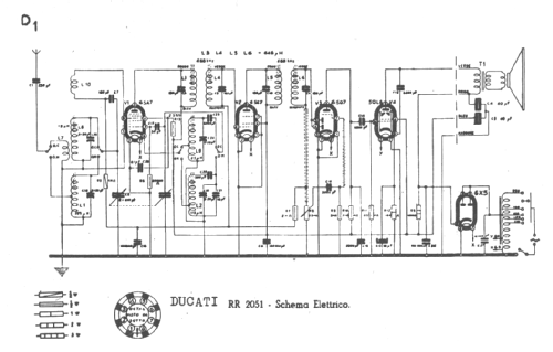 RF2055; Ducati, SSR Società (ID = 229366) Radio