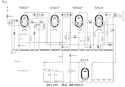 RR2404.2; Ducati, SSR Società (ID = 165629) Radio